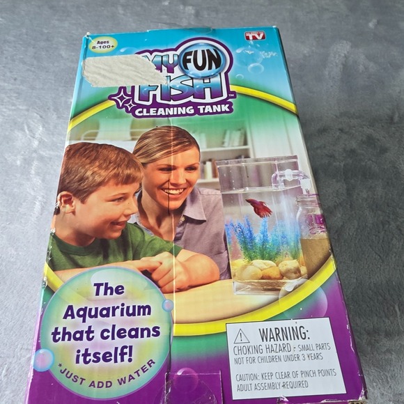 As Seen On TV Other - As Seen On TV My Fun Fish Tank - Brand New In Box - Kids Self-Cleaning Aquarium